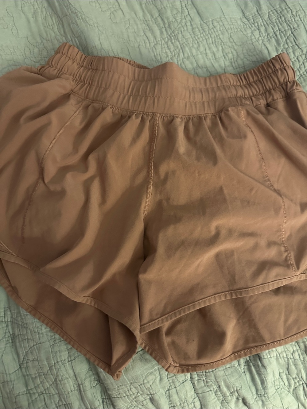 lululemon athletica Women's Athletic Shorts in Taupe 6 Tall